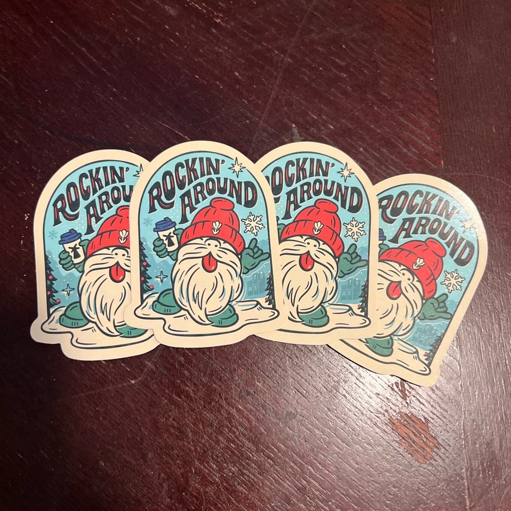 Holiday Dutch Bros. Sticker- 1st one of the Season!!!